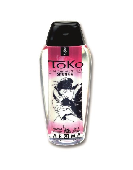 LUBRICANTE AROMA VINO DE FRESA - TOKO SHUNGA