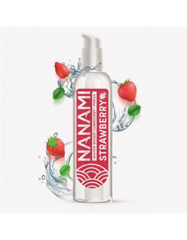 LUBRICANTE BASE AGUA FRESA 150 ML - NANAMI