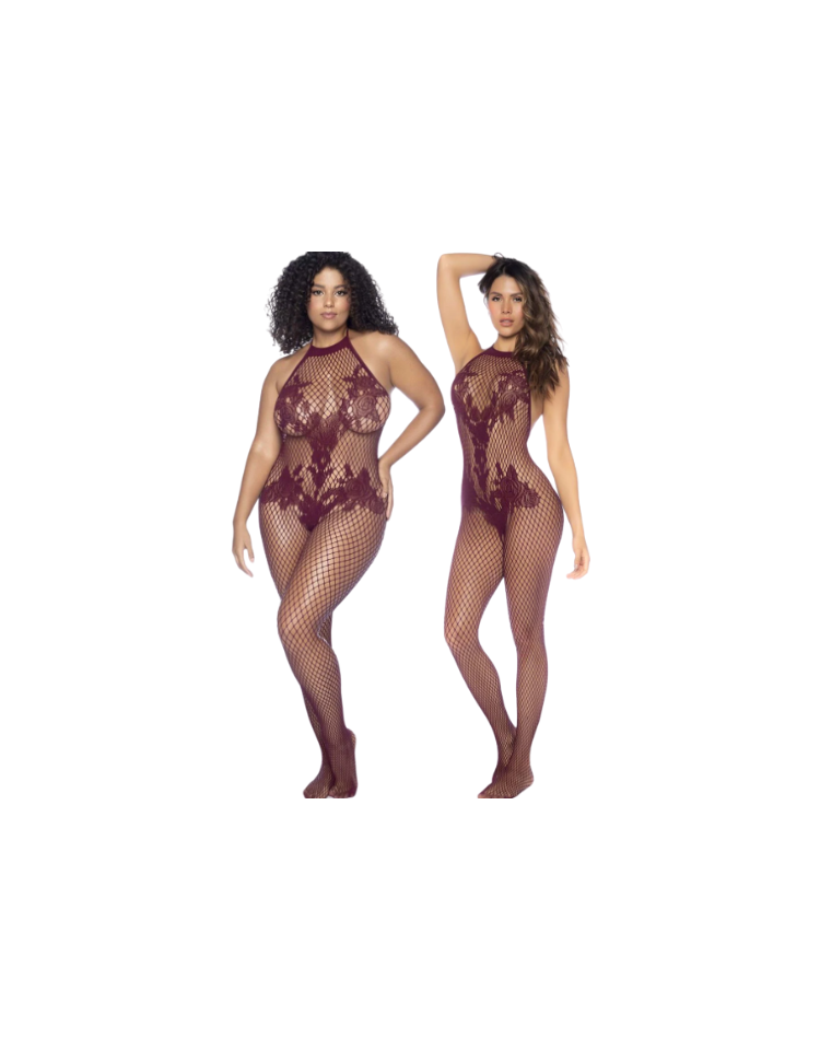 BODYSTOCKING CHERRY