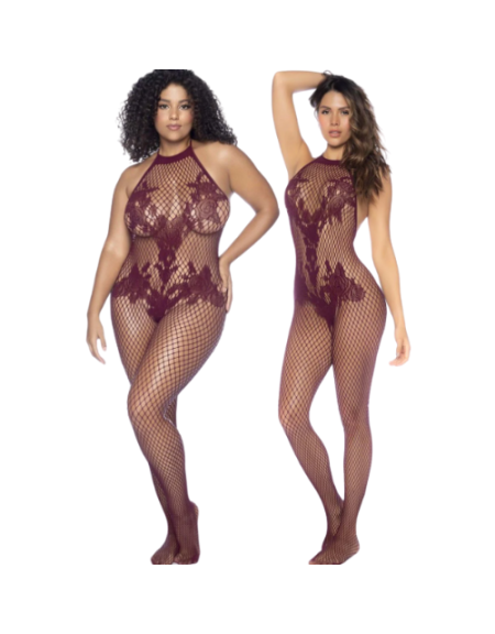 BODYSTOCKING CHERRY