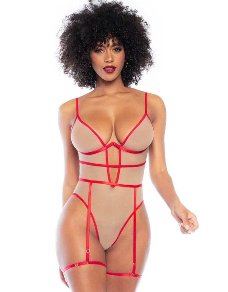 TEDDY ROJO/NUDE S/M